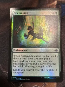 Spelunking The Lost Caverns of Ixalan Foil NM-M Unplayed 0213 MTG - Image 1
