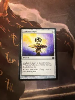 Darksteel Ingot 1x MtG Commander 2011 CMD SP/NM - Image 1