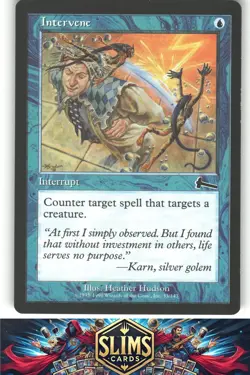 Intervene - Urza's Legacy - MTG - Common - #33 - NM - Image 1