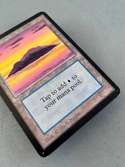 Island MTG ALPHA 288 (A)-Lightly Played Excellent+-Vintage Magic: the Gathering - Image 4