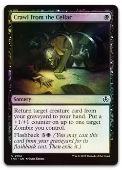 Crawl from the Cellar #102 (Foil) (NM) Innistrad Remastered INR Magic MTG - Image 1