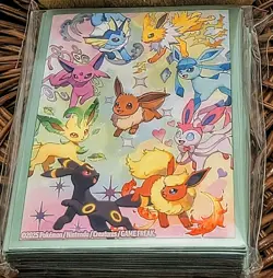 Pack of 65 CARD SLEEVES | Pokemon Prismatic Evolution Super-Premium Collection - Image 1