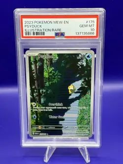 Psyduck 175/165 Sv: Scarlet & Violet 151 Holo Illustration Rare PSA 10 Pokemon - Image 1