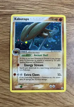 Pokemon TCG Kabutops EX Legend Maker 7/92 Holo Rare 110HP Card 2006 - Image 1