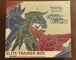 Pokemon TCG Sun & Moon Cosmic Eclipse Elite Trainer Box ETB Factory Sealed - Image 1