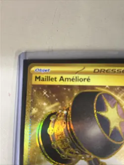CARTE POKEMON MAILLET AMELIORE 224/167 GOLD MASCARADE CREPUSCULAIRE EV06 FR - Image 4