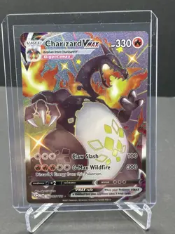 Pokemon TCG Charizard VMAX Shining Fates SV107/SV122 Full Art Pack Fresh! - Image 1