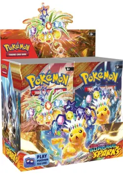 Pokemon TCG Surging Sparks Booster Box (36 Booster Packs) FACTORY SEALED - Image 2