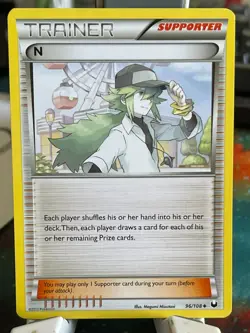 POKEMON TRAINER N 96/108 UNCOMMON DARK EXPLORERS NM CARD - Image 1