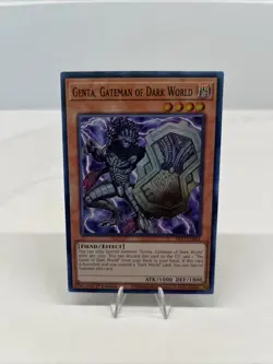 Genta, Gateman of Dark World - SR13-EN002 - Super Rare 1st Edition Yugioh NM - Image 1