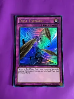 Yugioh! MP Dust Tornado - LCYW-EN095 - Ultra Rare - 1st Edition - FREE SHIPPING - Image 1