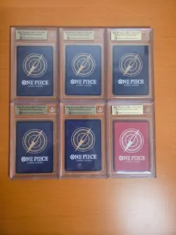 BGS 10/9.5 - 6 Card / One Piece Five Elders RED VER OP13 Sequential + IMU JP - Image 2
