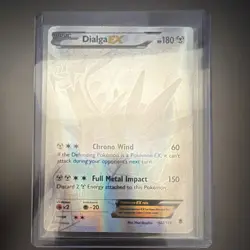 Dialga EX Full Art Secret Rare 122/119 XY Phantom Forces Holo Pokemon Card - Image 1