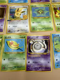 Japanese Bundle Job Lot Pocket Monsters Pokemon Cards x 17 - Image 5