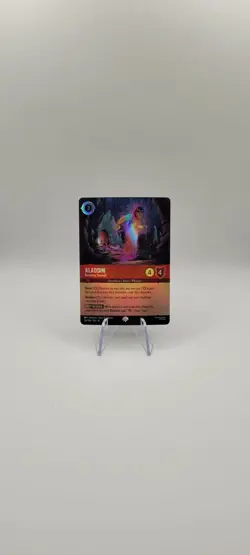 Disney Lorcana TCG: Aladdin-Barreling Through FOIL Epic Card 216/204 NM - Image 2