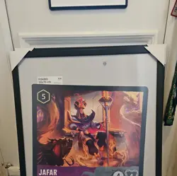 Lorcana Oversized jumbo promo Card Rare Jafar High Sultan Reign of Jafar - Image 5