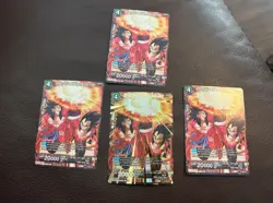 Dragon Ball Super Card Game SS4 Goku And SS4 Vegeta, Combo Attack x4 Playset - Image 2