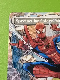 magic the gathering 🇨🇦 Only. NM Spectacular Spiderman 014 Rare - Image 2
