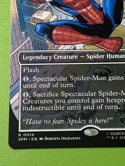magic the gathering 🇨🇦 Only. NM Spectacular Spiderman 014 Rare - Image 5