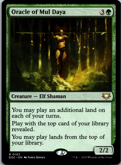 Oracle of Mul Daya - Magic: The Gathering - Edge of Eternities Regular - Image 1