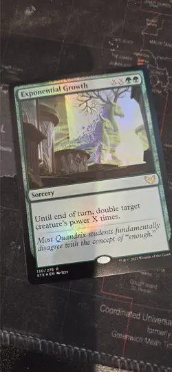 MtG Exponential Growth foil - Image 1