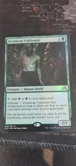 MTG Deathcap Cultivator Foil - Image 1