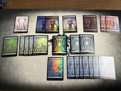 MTG PHYREXIA Will Be One FOIL x 6 Land x 17, Island Swamp Forest Mountain Lot - Image 1