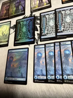 MTG PHYREXIA Will Be One FOIL x 6 Land x 17, Island Swamp Forest Mountain Lot - Image 5