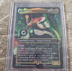 Dr. Eggman 2084 Mythic Foil Secret Lair Sonic the Hedgehog MTG - Image 1