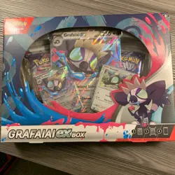 Pokemon TCG Grafaiai Ex Box Factory Sealed - Image 1