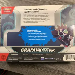 Pokemon TCG Grafaiai Ex Box Factory Sealed - Image 2