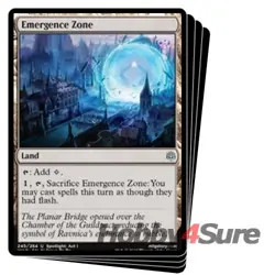 Emergence Zone X4 M/NM Magic: The Gathering MTG War Of The Spark - Image 1