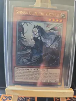 Guiding Quem the Virtuous - RA04-EN043 - Quarter Century Secret Rare - Yugioh - Image 1