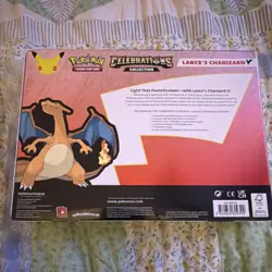 Pokemon Celebrations Collection Lance's Charizard V Box English 25th Anniversary - Image 3