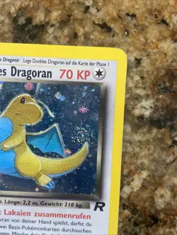 Pokemon Karte/card - Dunkles Dragoran 5/82 - Rocket Set Holo Swirl MP - Image 2