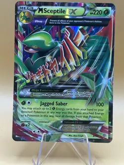 Pokemon M Sceptile EX Holo Card 8/98 XY-Ancient Origins Near Mint - Image 1