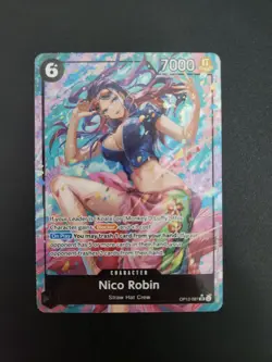 Nico Robin OP12-087 SR Legacy of The Master One Piece Card Game English TCG ALT - Image 1