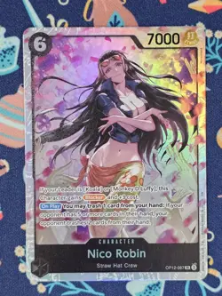 Nico Robin OP12-087 SR Legacy of the Master - ONE PIECE Card Game English - Image 1