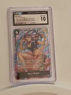 Nico Robin (Alt Art) SR OP12-087 One Piece Legacy of the Master CGC 10 Gem Mint - Image 1
