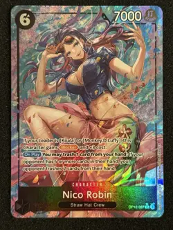 Nico Robin (Alt Art) SR OP12-087 One Piece Legacy of the Master English - Image 1