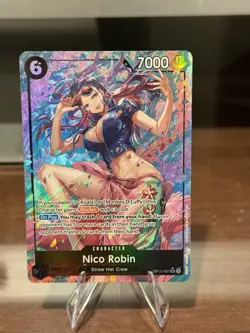 Nico Robin (Alt Art) SR OP12-087 One Piece Legacy of the Master English - Image 1