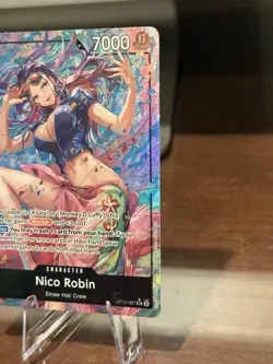 Nico Robin (Alt Art) SR OP12-087 One Piece Legacy of the Master English - Image 2