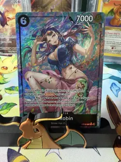 Nico Robin (Alt Art) OP12-087 SR Legacy of the Master ONE PIECE TCG English - Image 1