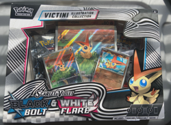 Pokemon TCG Black Bolt & White Flare Unova Victini Illustration Collection Box - Image 1