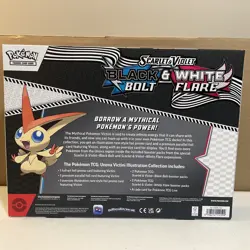 Pokemon TCG Black Bolt & White Flare Unova Victini Illustration Collection Box - Image 3