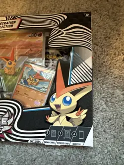 Pokemon TCG Black Bolt & White Flare Unova Victini Illustration Collection Box - Image 5