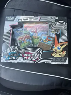 Pokemon TCG Black Bolt & White Flare Unova Victini Illustration Collection Box 196214112599 - Image 1