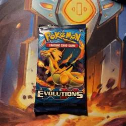 Pokemon TCG XY Evolutions Booster Pack - Factory Sealed - Charizard Artwork 2016 - Image 1