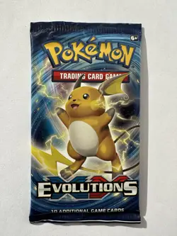 Pokemon TCG XY Evolutions Booster Pack - Factory Sealed - Image 1