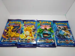 XY Evolutions Booster Pack Factory Sealed Pokemon TCG (1 pack) Random Artwork - Image 1